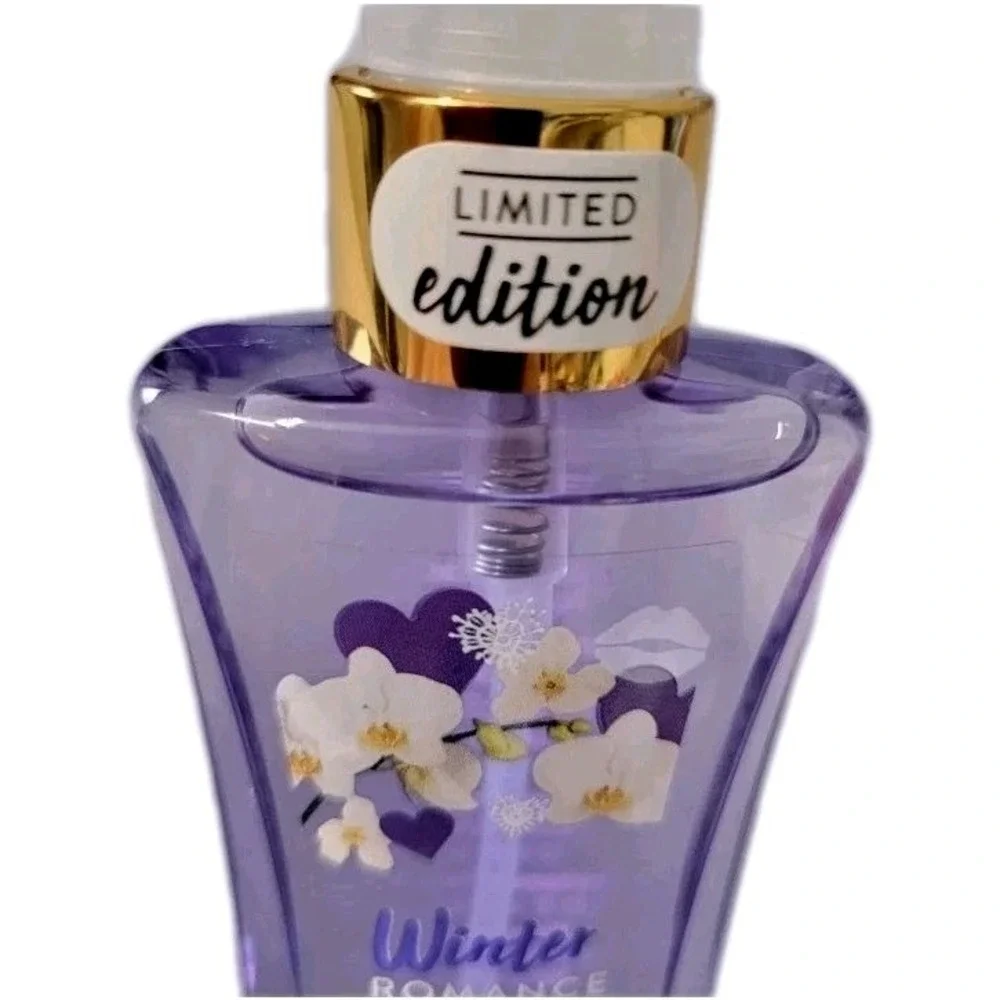 Body Fantasies Winter Romance Body Spray Limited Edition 2pk 3.2oz Purple Women